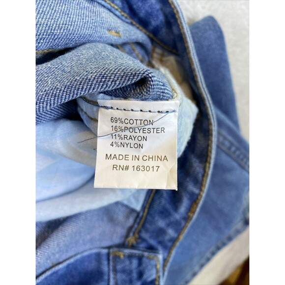 Princess Polly Jeans Women's 10 Denim High Rise Wide Leg Crop - Picture 3 of 9